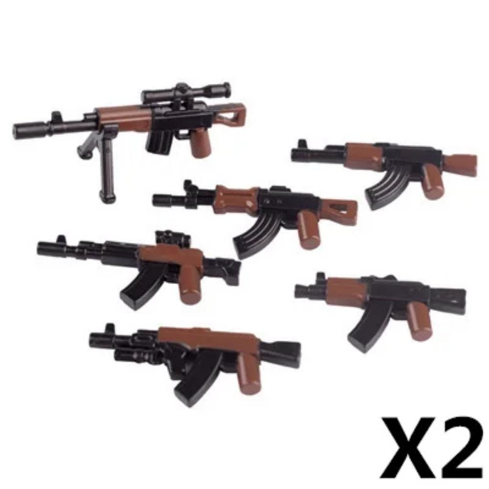 

Аксессуары для военных времен Второй мировой войны, фигурка солдата, строительные блоки, Гатлинг, Барьер, Крепость, Рюкзак, Жилет, MOC, Армейские кирпичики, Игрушки для детей J097