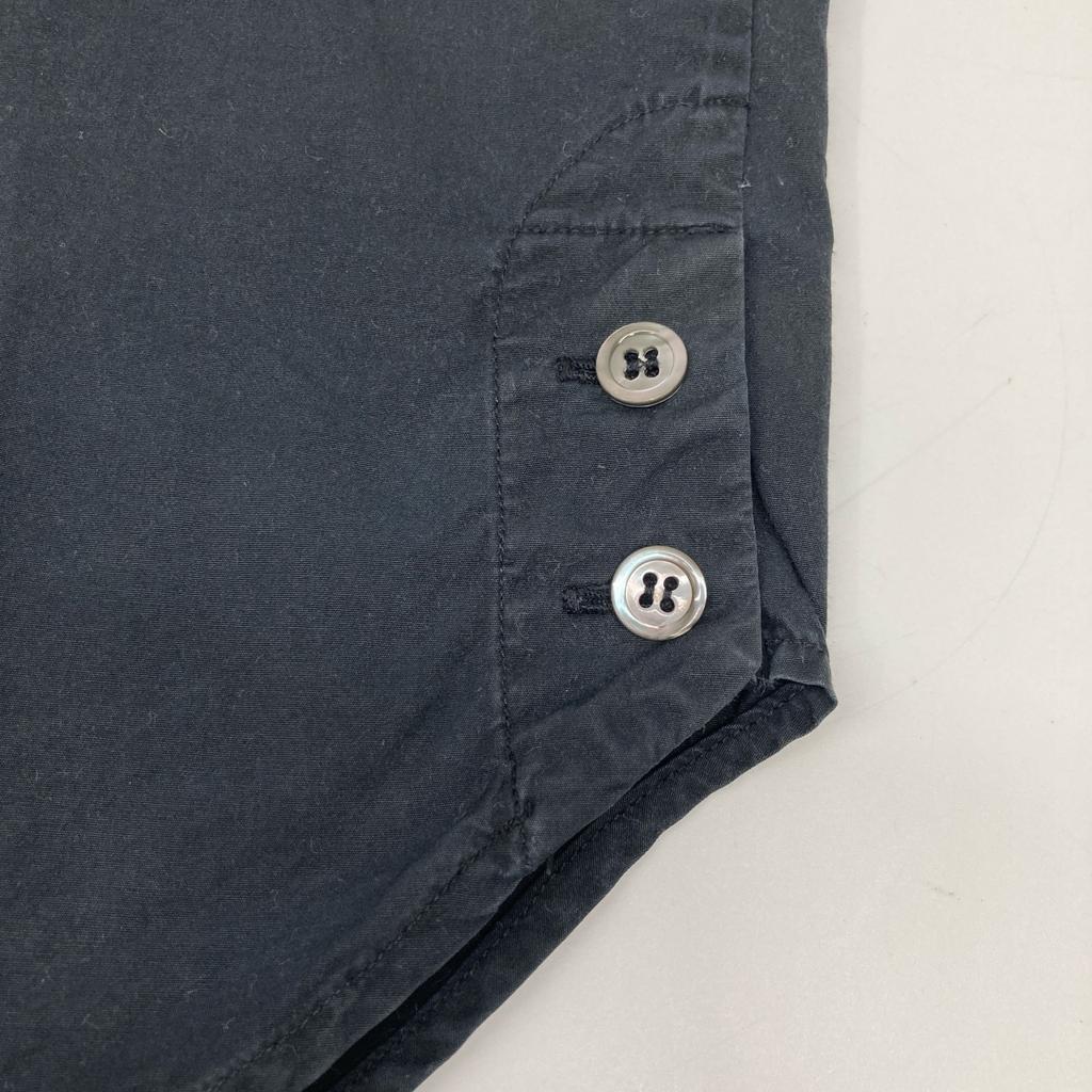 ANN DEMEULEMEESTER 2008 Navy Switch Pullover Shirt tops XXS Navy systemUsed