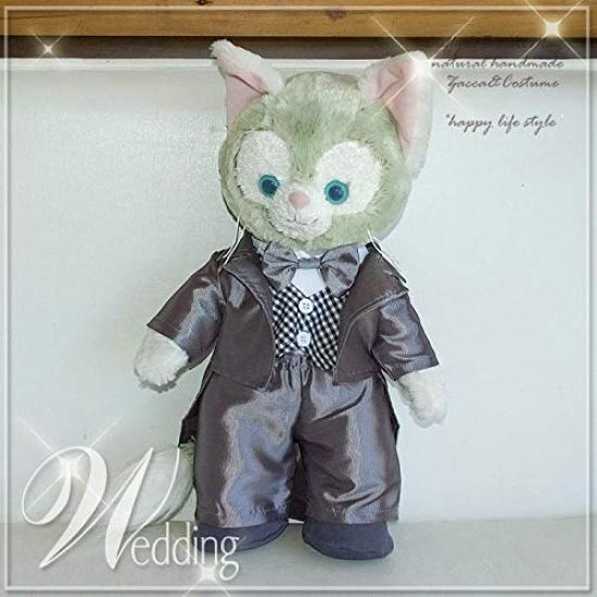 

Happy Lifestyle Welcome The Gelatoni Size Gray Tuxedo Set 14g gela Bear! long-awaited -