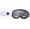 Fox Racing Main White Cycling Glasses with Clear Lenses