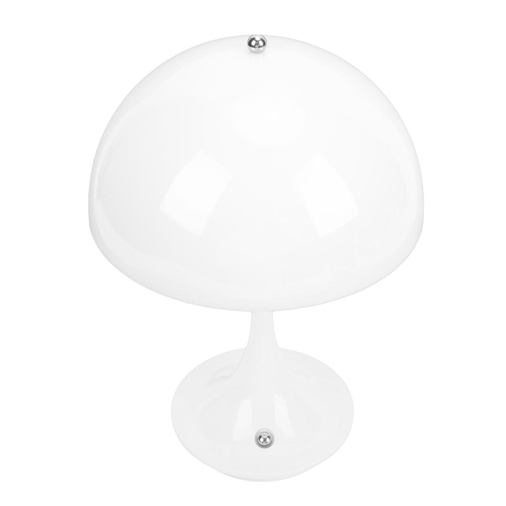 Mushroom Table Lamp 3 Color Temperatures Stepless Dimmable Touch Control Rechargeable Mid Century Modern Lamp for