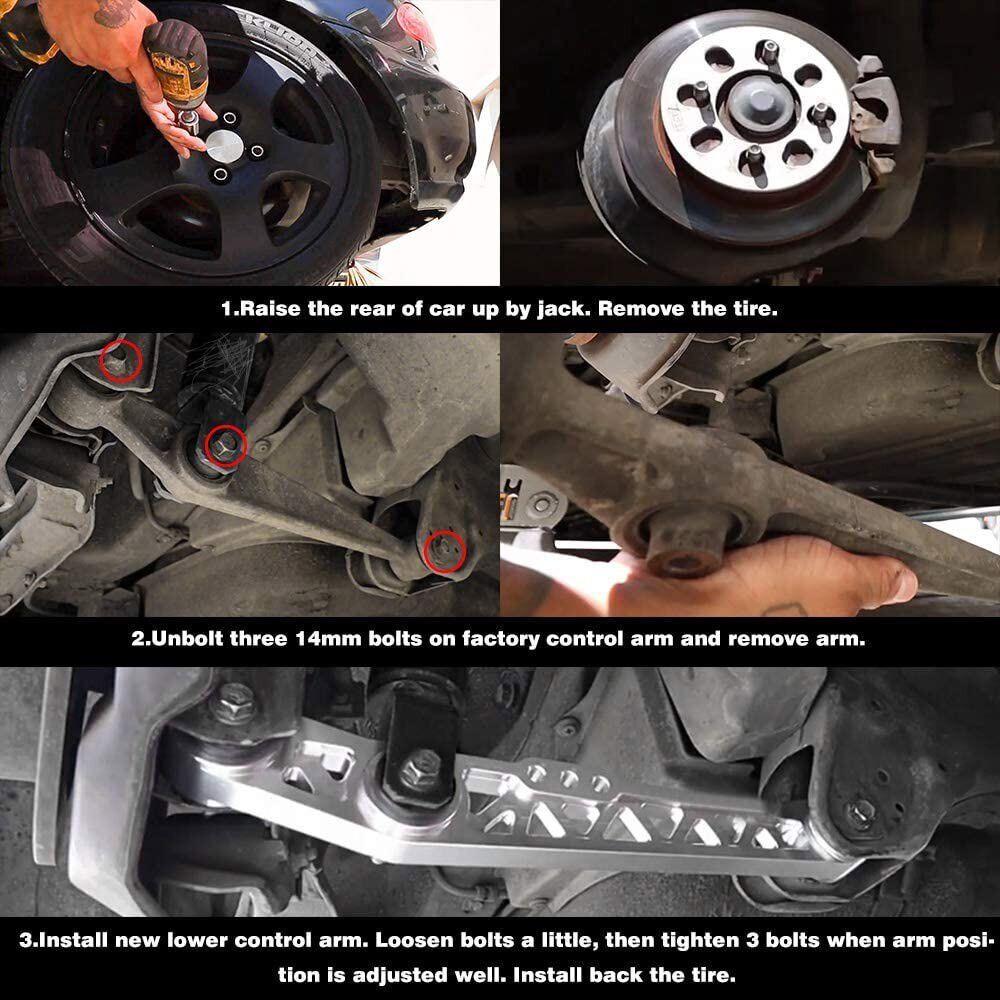 92-95 Civic EK Chassis Balance Strut Control Arm Support for Car Modification