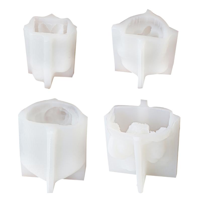 Jesuses Family Silicone Moulds Religious Candle Molds Scented Candle Molds Resin Casting Molds for Candle Making