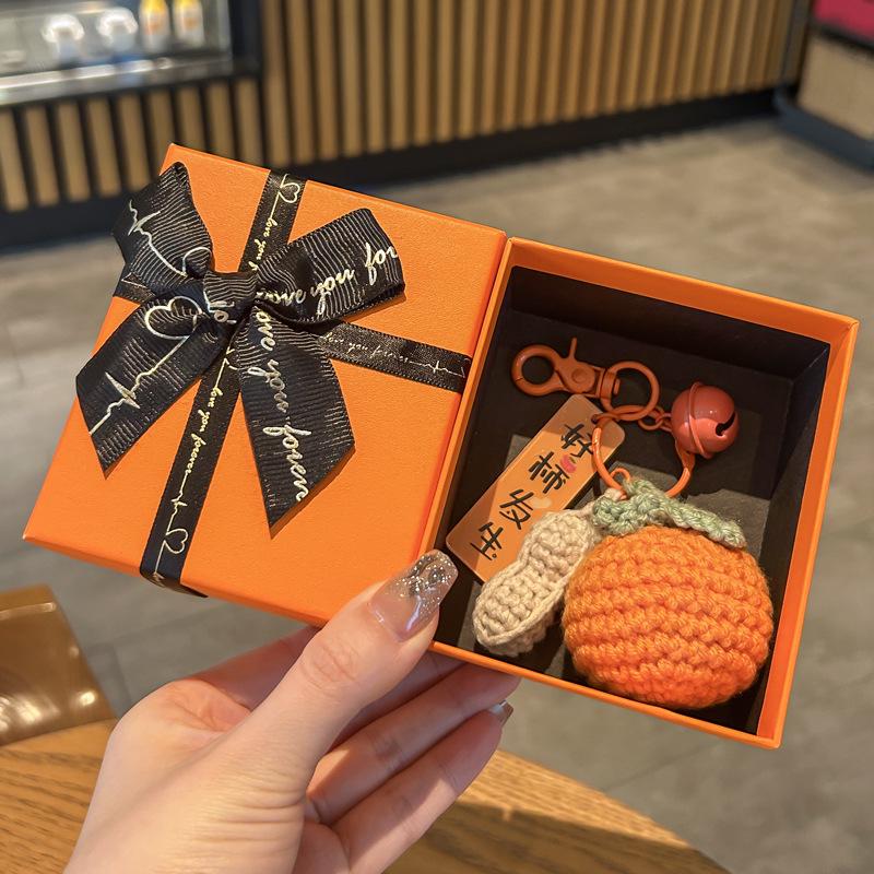 Wish-Fulfillment Crochet Keychain - Girly Style, Perfect for Keys & Backpacks