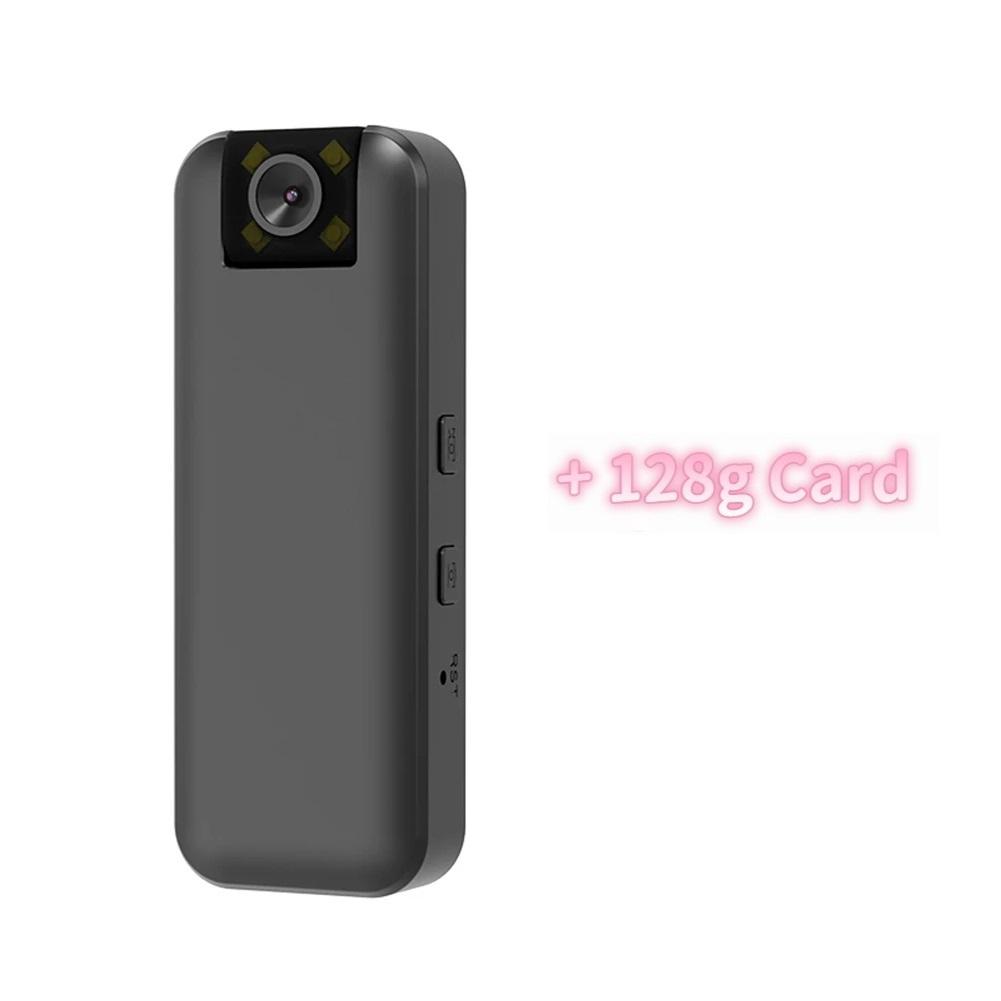 Portable Rechargeable Video Law Enforcement Recorder, Wireless WiFi Ultra-high Definition Recorder, 180° Flip.