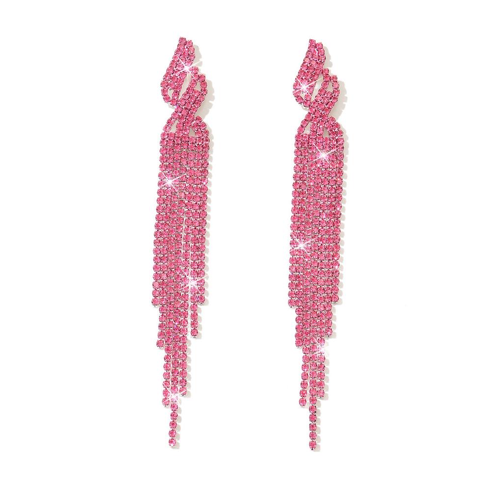 Fashion Long Fringed Earrings, Femininity Socialite Earrings, Advanced Sense Of Personality, Exaggerated And Exaggerated Earrings.