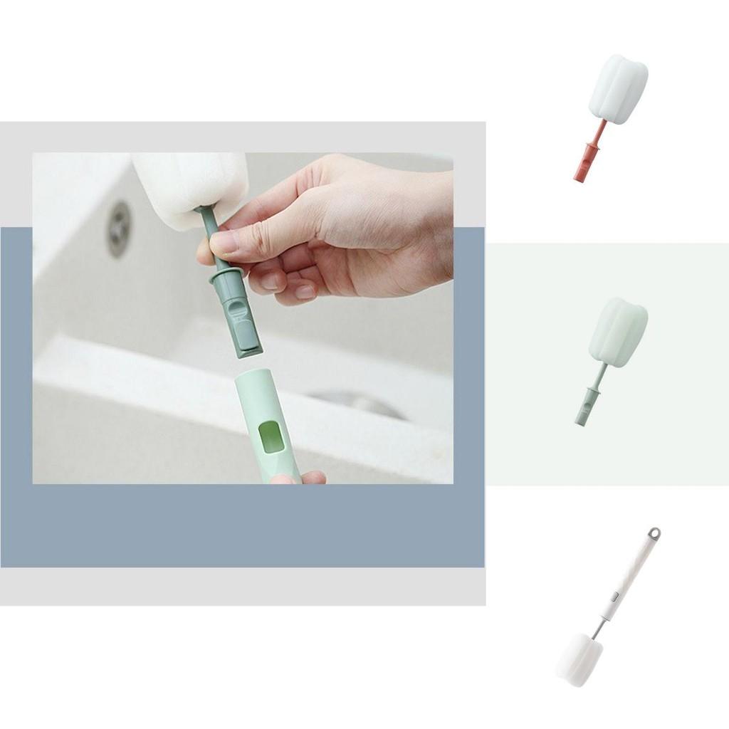 High-quality Long Handle Sponge Cleaning Brush For Mugs And Bottles Easy To Store