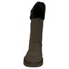 UGG Suhenny Tall Warm Comfortable Versatile Knee-High Snow Boots Women Boots Dark-Brown 1153513-CHO