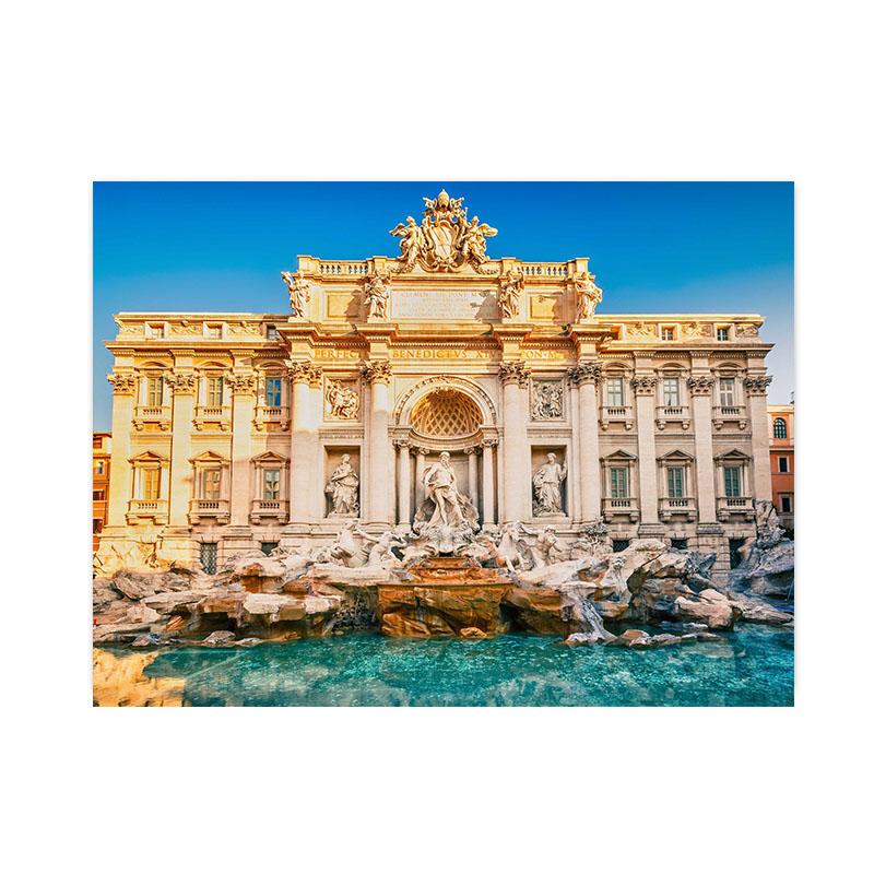 

Прибрежный городской пейзаж, холст, постеры и принты, современная живопись, настенные художественные картины для гостиной, украшения дома, Cuadros 21X30cm No Frame