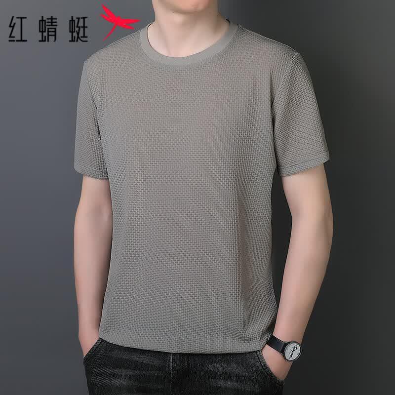 RED DRAGONFLY Men s Cool-Feel Short Sleeve T-Shirt 6XL хаки