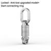 Titaniumlegering Auto Anti-Verloren Sleutelhanger Universele Verbinding Sleutelhanger Ring Ketting Draagbare Drukknoop Man Taille Gemonteerd EDC Accessoires