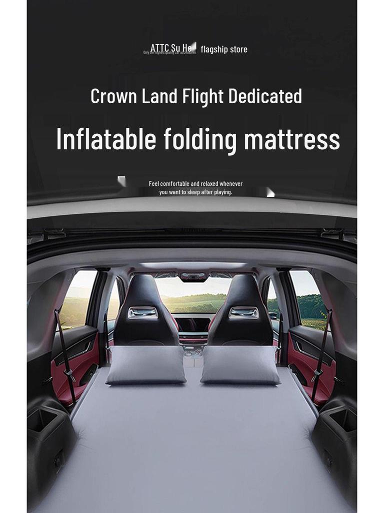 Colchão Inflável de Camping para Porta-malas e Banco Traseiro de Toyota Crown/Land Cruiser