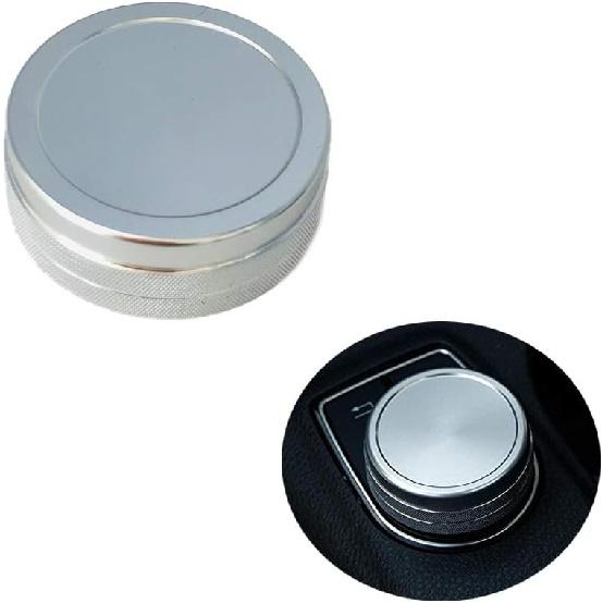 Angelguoguo Car Multimedia Control Knob Button Cover Fit for Mercedes Benz A B E GLC GLA GLK GLE ML GL Class (Blue)