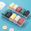 100Pcs Casinos Poker Chip Roulettes Game Bingo Chip with Box Plastic Counting Counters Poker Chip for Game Play Learning