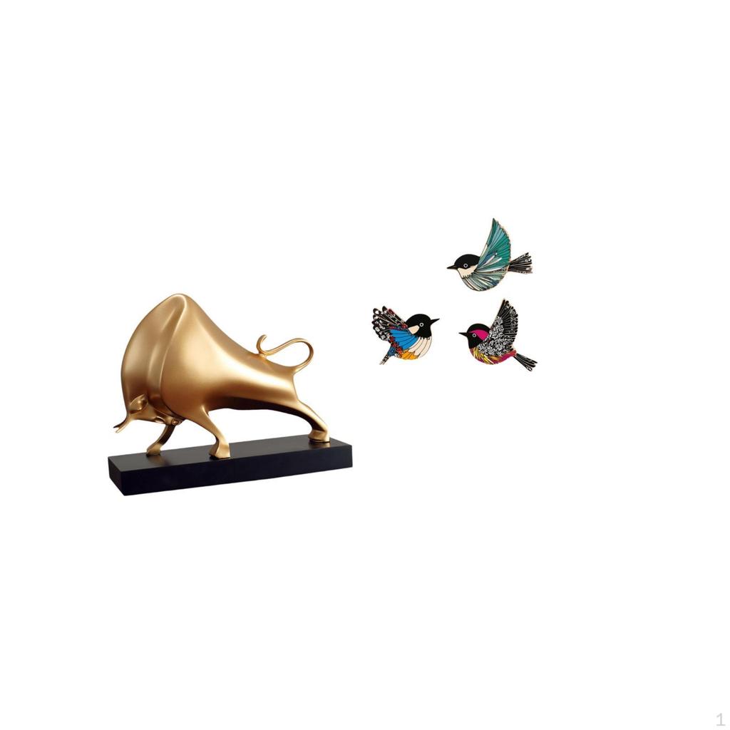 Abstract Bird Sculpture Wooden Tabletop And Wall Art Decor for Living Room Bedroom Entrance Garden