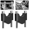 Pivoting Motorcycle Bar Clamps Raised Handlebar Handle Bar Risers for 7/8" 22mm