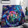 Resident Evil Print Flannel Blanket, Ultra Soft High Quality All Seasons Warm Throw, Home Decor Cozy Blanket, Perfect Christmas Gift