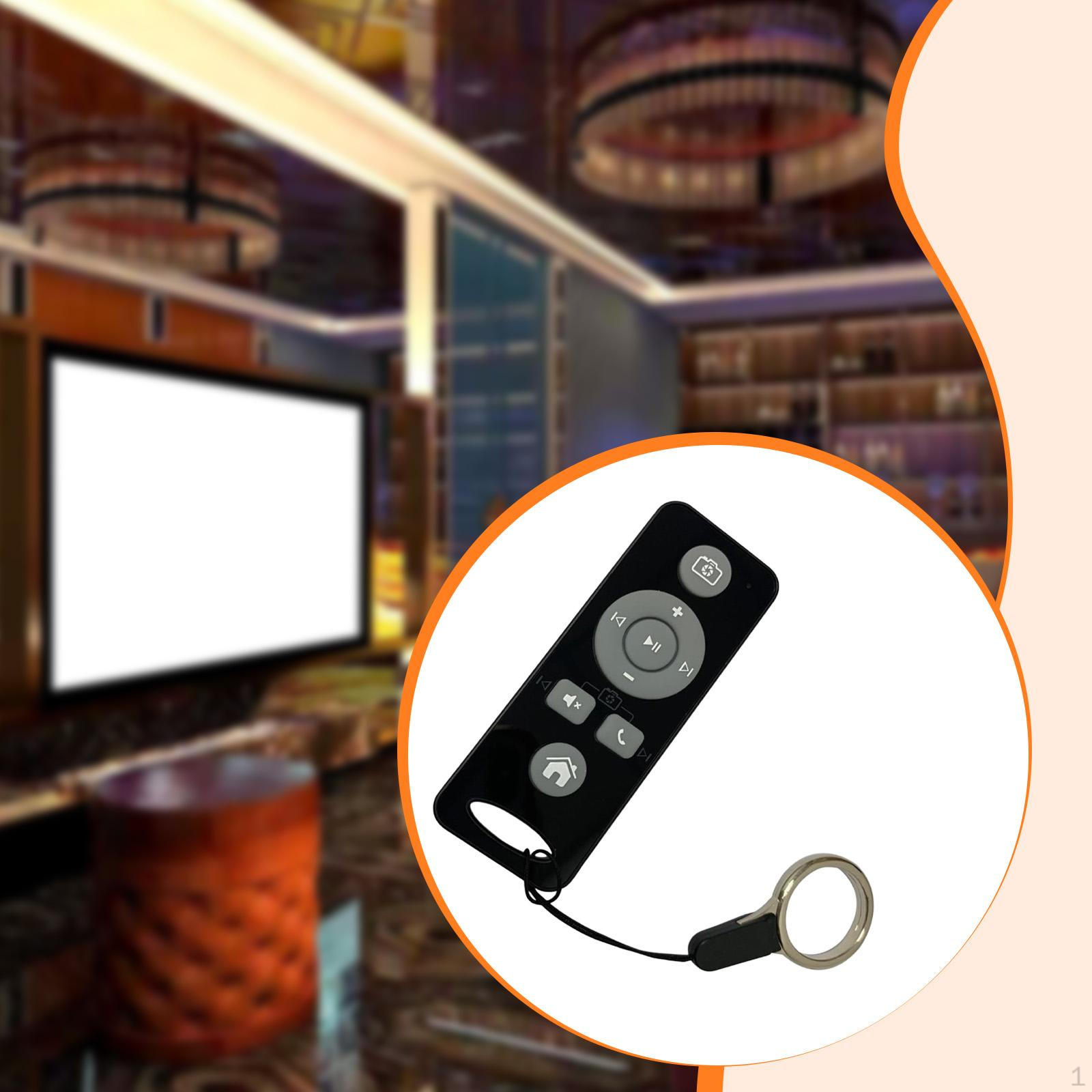 Мультимедийный музыкальный плеер Пульт дистанционного управления, для Play Pause Следующий Предыдущий трек Компактный Портативный Прочный