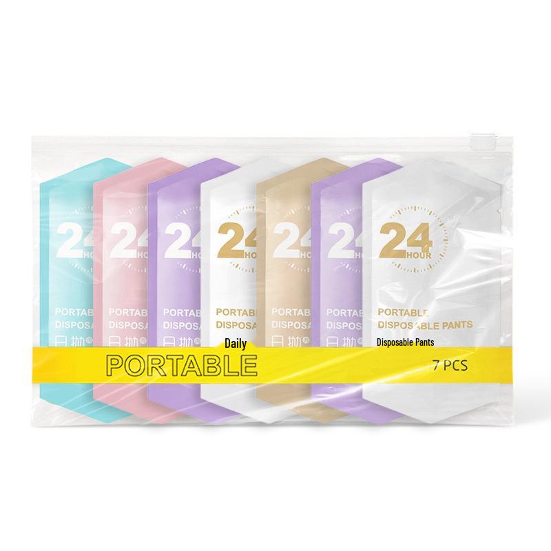 Sterilized Disposable Underwear for Women: Ideal for Postpartum, Pregnant Women, Travel, and Daily Use. 