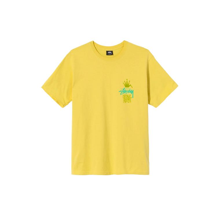 Stussy T-Shirts Unisex Crew Neck Moderate Straight Fit 1904622