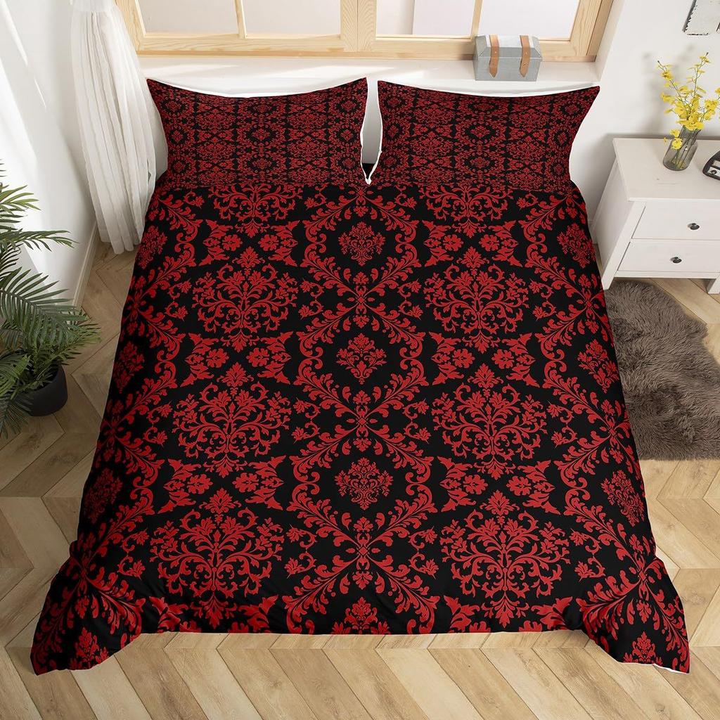 Gothic Style Down Comforter Set Bedding Set 3-piece Duvet Cover Set