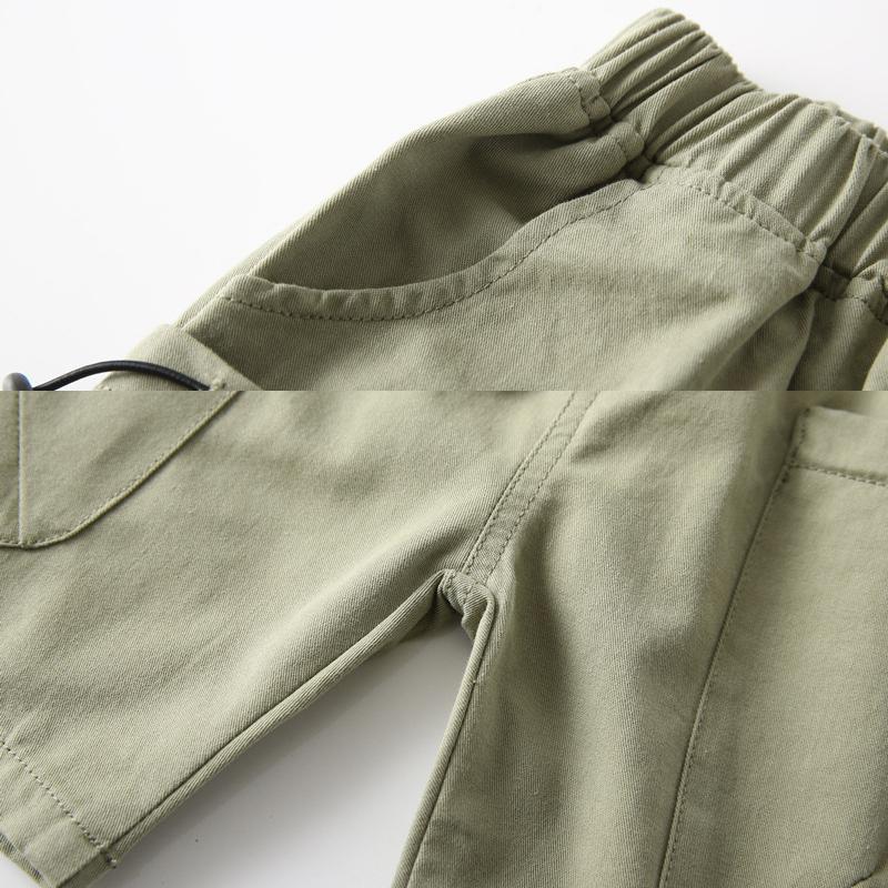 Cotton Children Brown Short Pants for Boys Kids Shorts Beach Shorts Casual Loose Toddler Boy Shorts