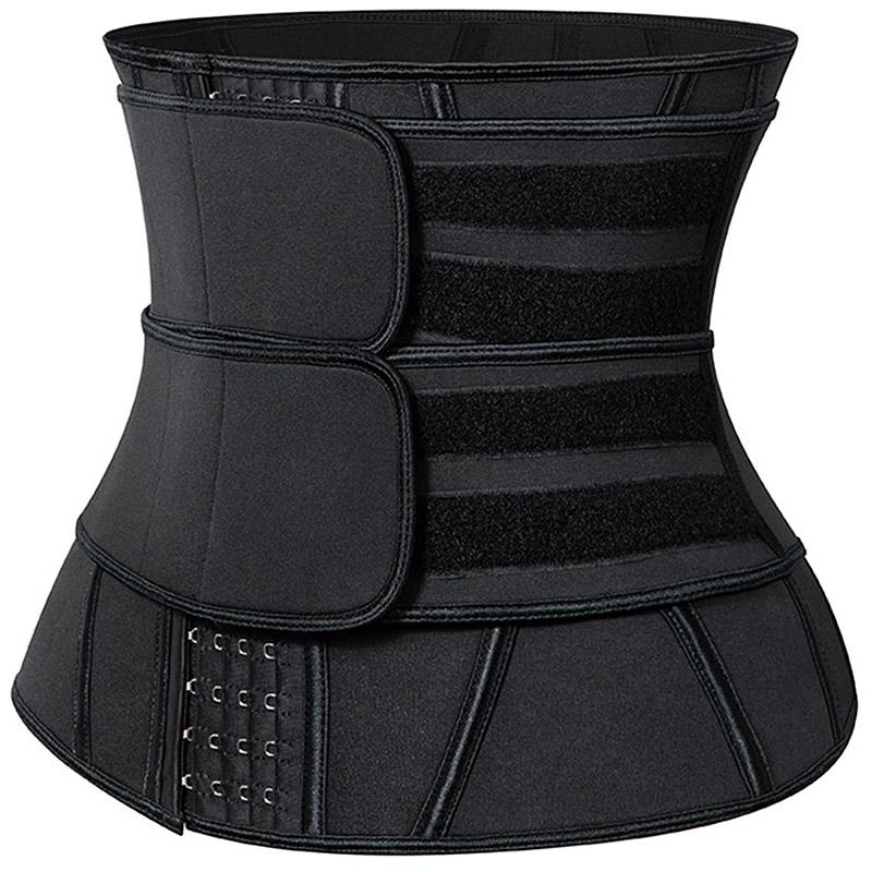 Mens Neoprene Waist Trainer Adjustable Strap Belly Slimming Belt Sauna Sweat Band Active Waist Trimmer
