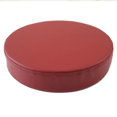 Simple Japanese Style Leather Round Cushion Thicken Washable Floor Cushion Meditation Waterproof Upholstered Cushion Living Room