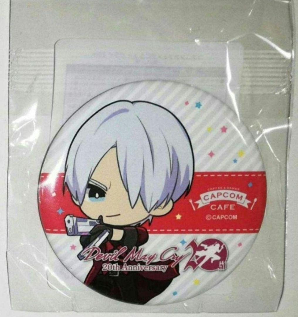 

[USED] Devil May Cry Dante DMC1 Can Badge Capcom Cafe 6th Edition