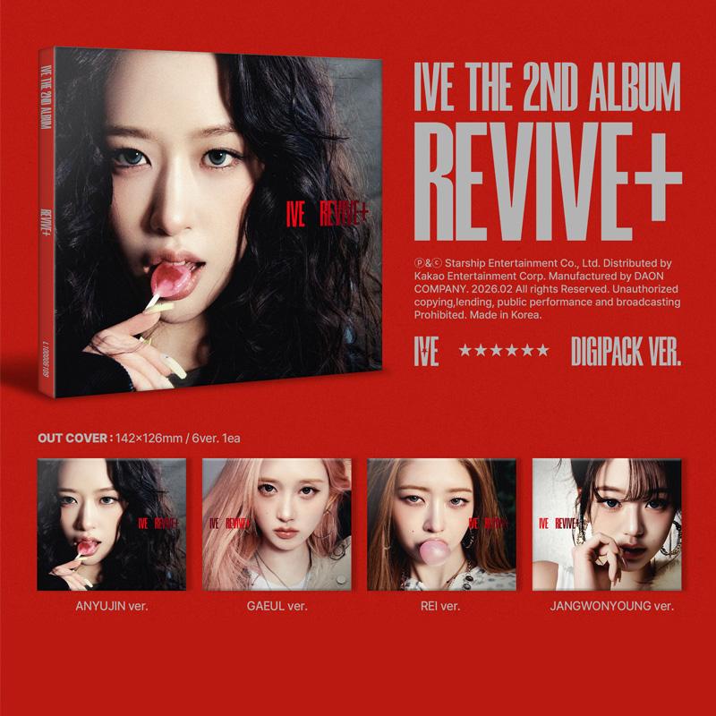 [PRE ORDEN] IVE – EL SEGUNDO ÁLBUM [REVIVE+] (Digipack Ver.) Edición limitada