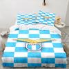 3PCS Lazio Football Crest Bedding set,Ideal For1pc Duvet Cover And 2pcs Pillowcases Perfect for Christmas gift,Ideal for Bedroom, Dormitory