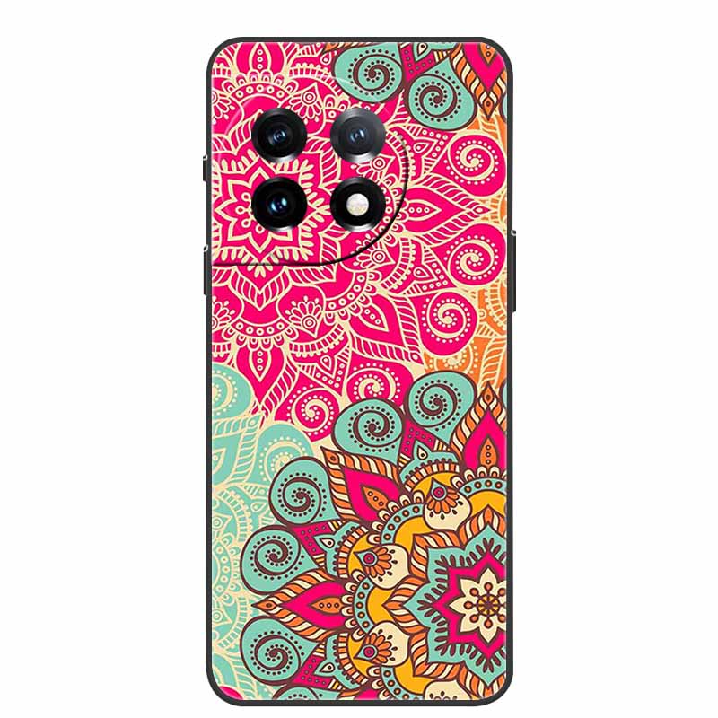 For One Plus 11 Case Marbled Granite Stone Texture Phone Cases for Oneplus 11R Shockproof Soft Cover on for Oneplus11 5G Silicon