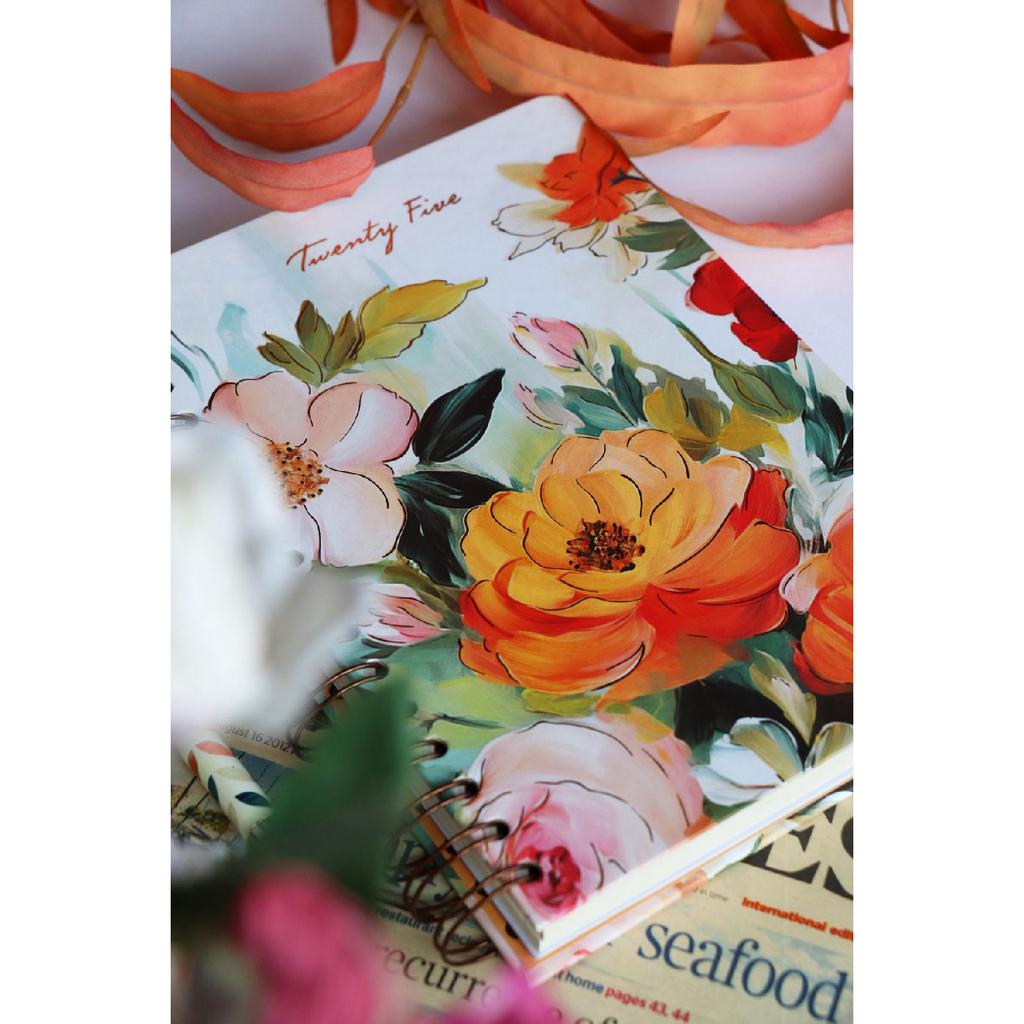 Spiral Hard Cover 2025 Daily Agenda A5