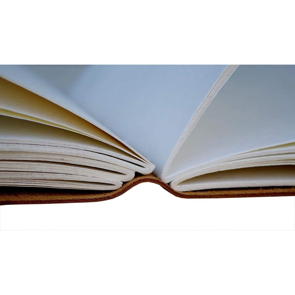 Leder-Tagebuch – antiker handgefertigter Leder-Notizblock mit Herz-aus-Herzen-Bindung für Männer und Frauen, Reisetagebuch und Notizbücher aus Normalpapier zum Schreiben, 17,8 x 12,7 cm