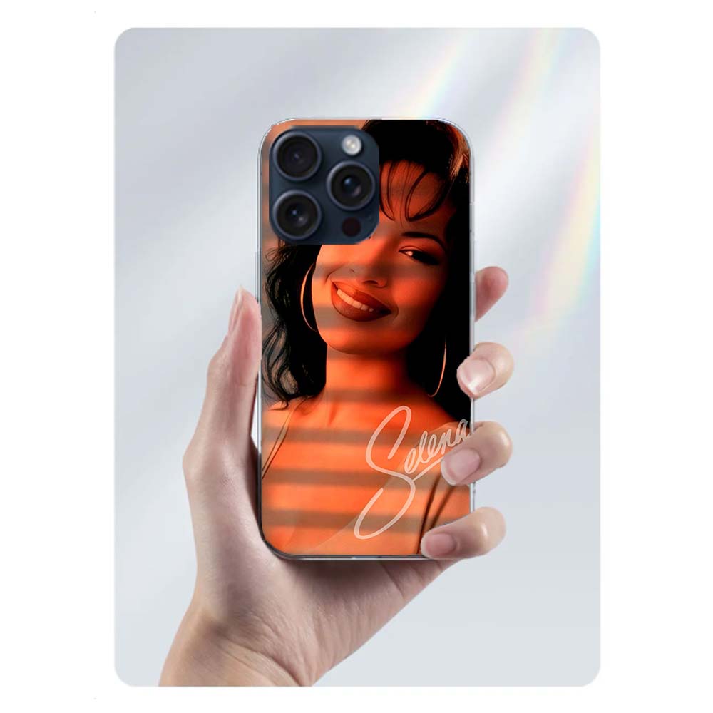 S-Selena Quintanilla Clear Phone Case For Iphone 17 Air 16 Pro Max 15 Pro 14 Plus 17E 16E 11 13 12 Mini Cover Cases Fundas Cell