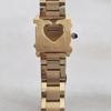 MOI Studio Gold Bread Clip Metal Watch Bracelet
