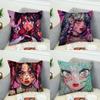 Eunpyon Art Pillow Case For Car Sofa Decorative Home Doublesided Print Plush Square Throw Pillow Cushion Cover