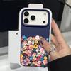 Leather Texture TPU Phone Case For iPhone 17 17e 16e 16 15 Pro Max 14 13 Pro Max 11 Oil Painting Flower Soft Silicone Back Cover