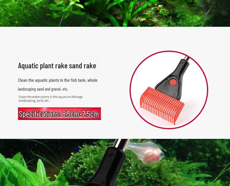 Multi-Function Long Handle Fish Tank Cleaning Brush