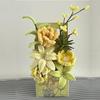 Kit DIY Buchet de Flori cu Legătură Răsucită - Cadou de Crăciun Perfect pentru Prieteni