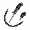 105° Screwdriver Bit & 360° Universal Joint Extension Rod with Colored Steel Ball Joint