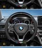 Suede Steering Wheel Cover for BMW 1, 3, 5, 7 Series and X1, X3, X5 Interior Upgrade.