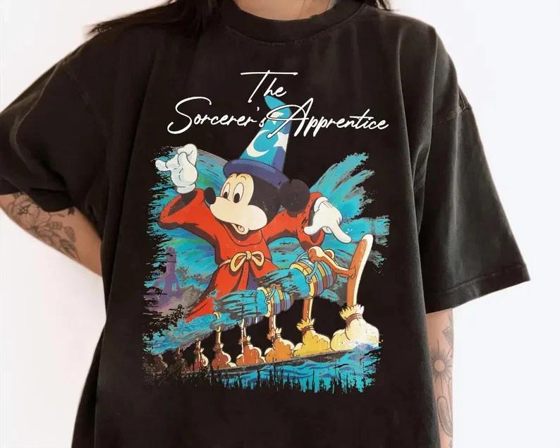 Mickey The Sorcerers Apprentice Shirt Magic Wizard Mickey S