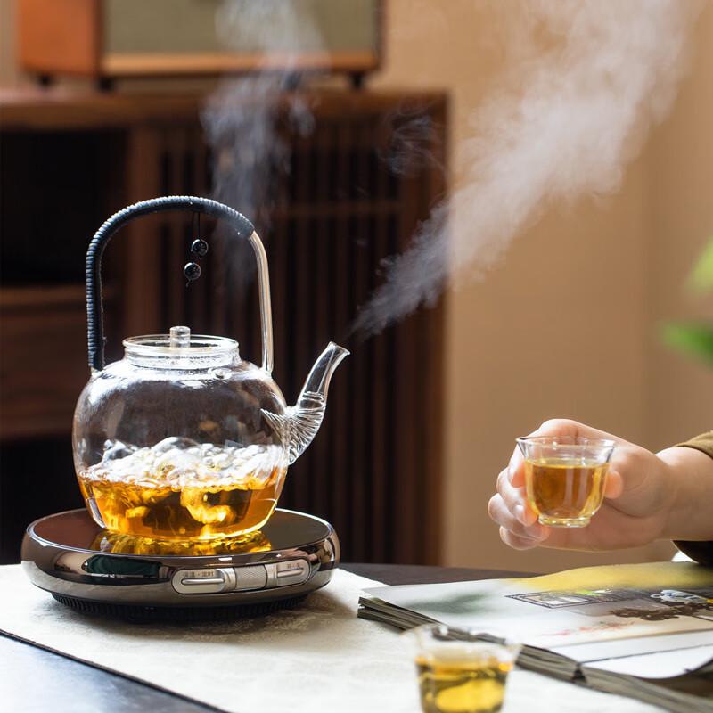 Shangqi Thickened Glass Teapot with Tea-Water Separation