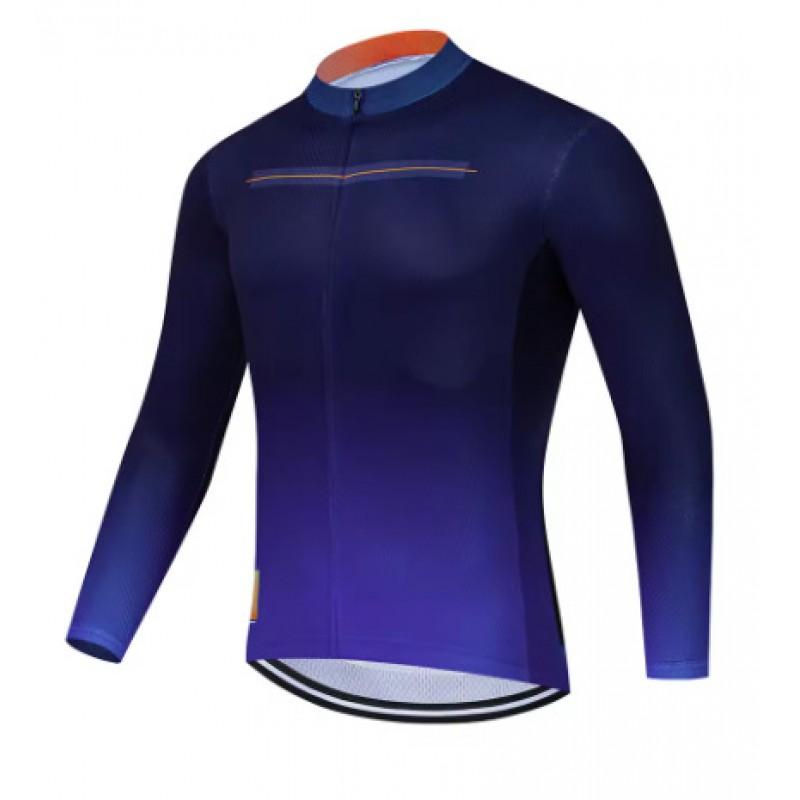 Men Women Cycling Jersey Long Sleeve Quick Dry Breathable Performance Top Road Bike Mountain Autumn Riding