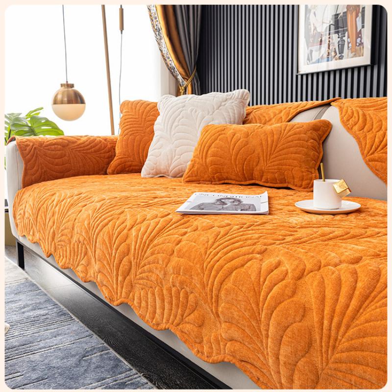 Four Seasons Universal Sofa Cover Modern Minimalist All Inclusive Universal Seat Cushion Cover New Light Luxury Anti Slip Cover Fabric Sofa Cushion