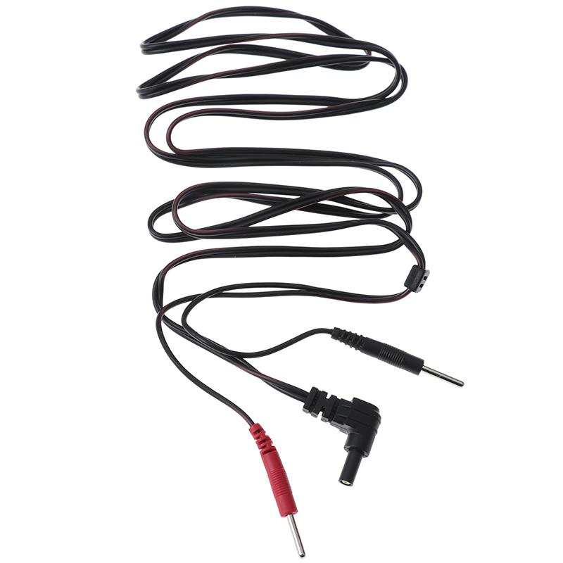 Replacement Electrode Lead Wires Standard Pin Connection Cables 2Mm For Massage