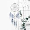 Handmade Fantasy Dreamcatcher Iron Circle Faux Pearl Home Hanging Decor