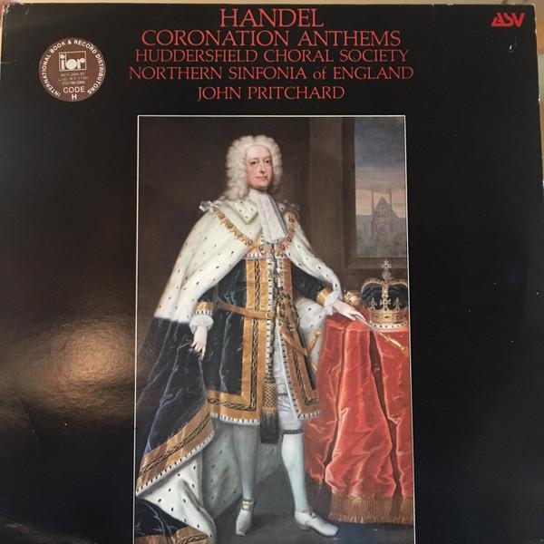 

LP Record GEORG FRIEDRICH HNDEL HUDDERSFIE Coronation Anthems ACM2041 ASV UK Classical Used