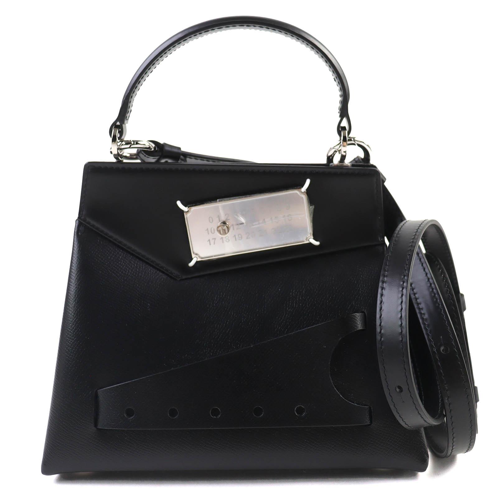 

Maison Margiela 11 Сумка через плече Snatched Small 2WAY ручна сумка чорна S56WG0168 Вживана